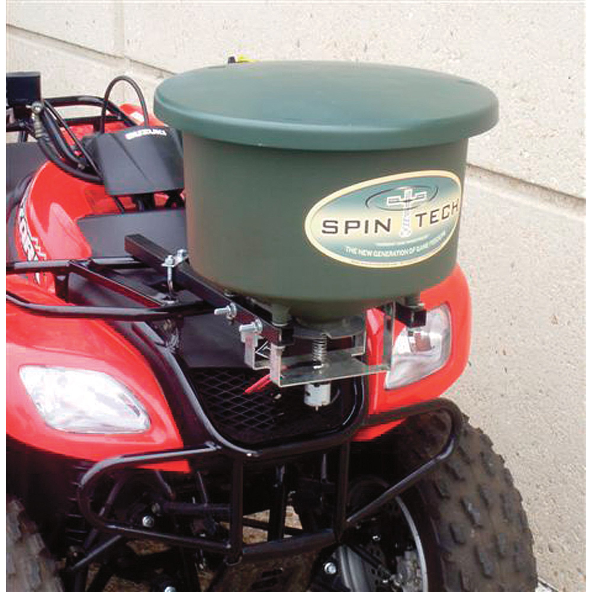 Spintech 12 Volt ATV Seeder/Spreader — 40-Lb. Capacity, Model# 40ATVSFP